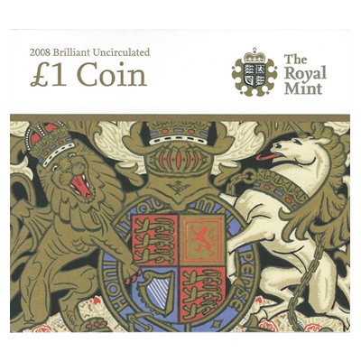 2008 BU £1 Coin Pack - The Royal Arms